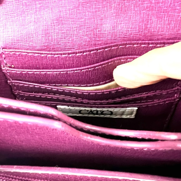 CATO Burgundy Crossbody Shoulder Bag - Picture 7 of 15